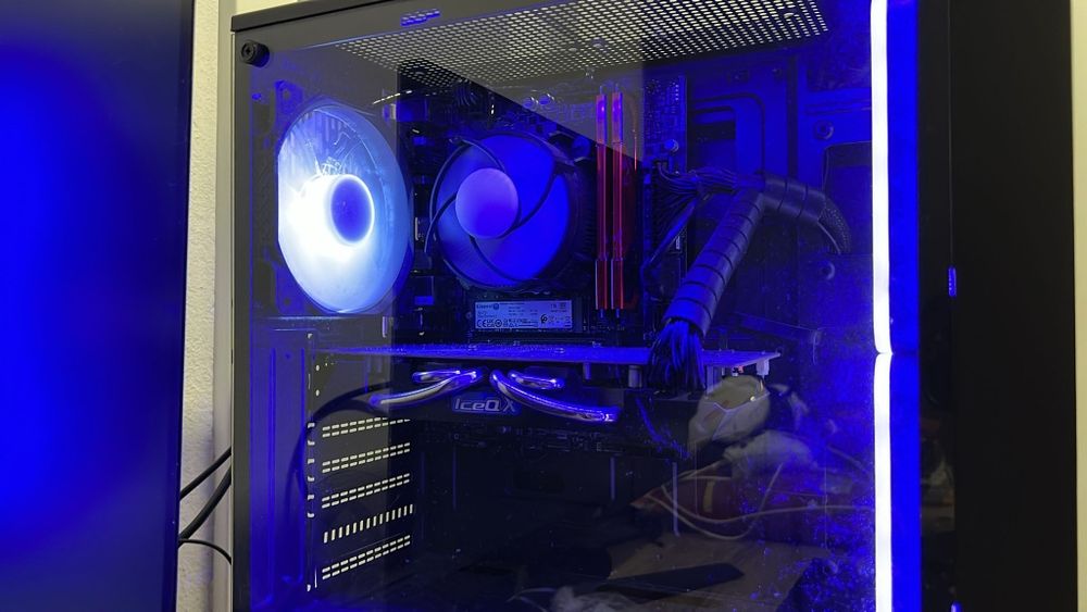 Computador ou peças, semi-novo .