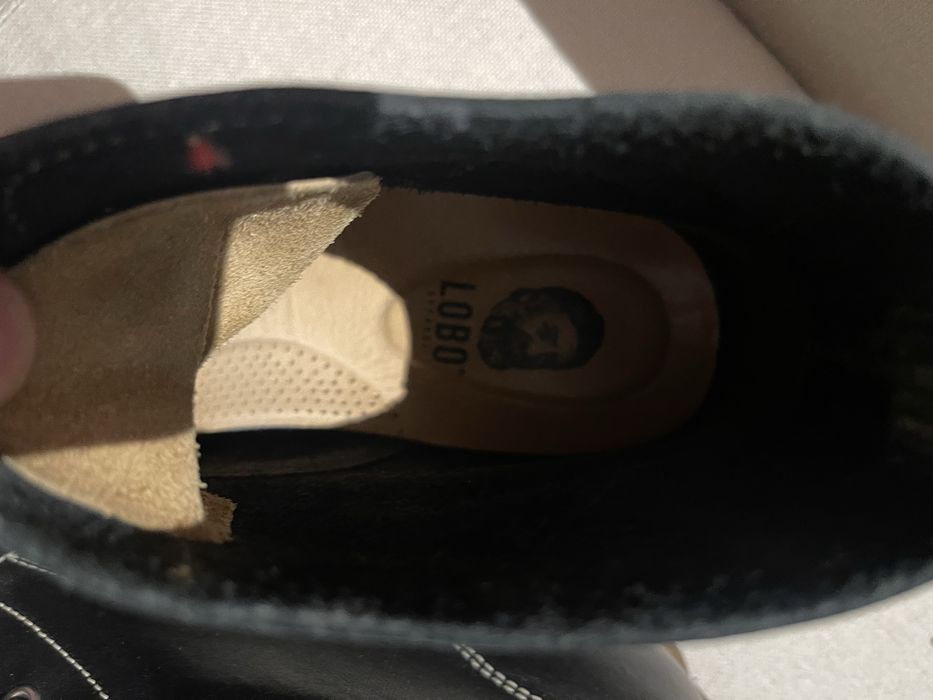 Botas em pele da Lobo Apparel