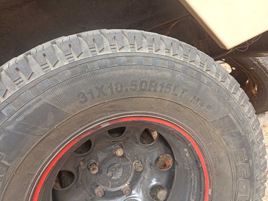 4 Jantes Off-Road 15” Deep Dish + 4 Pneus MT 31x10.50 R15