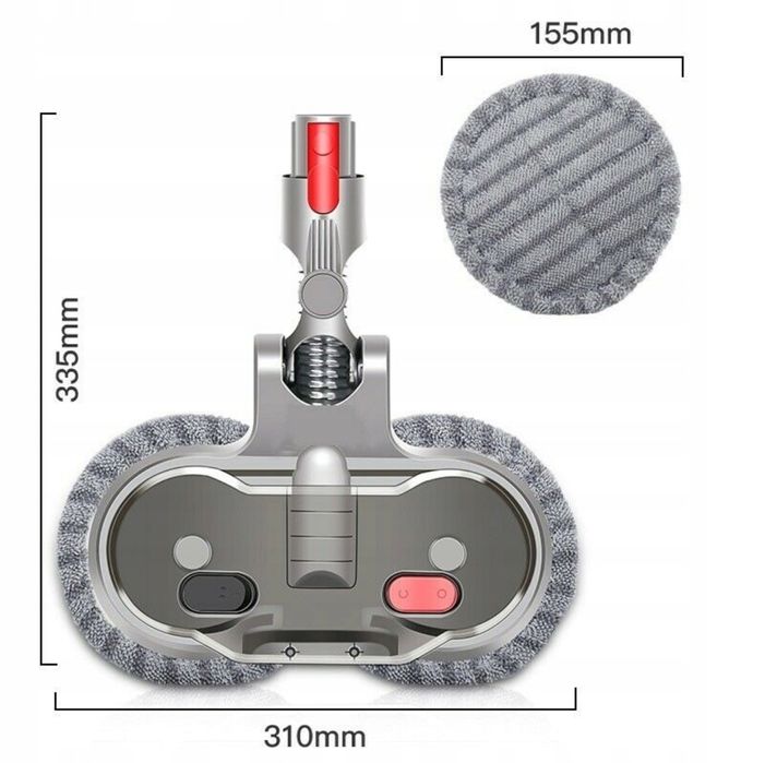 Mop do Dyson V7 V8 V10 V11 6xściereczki