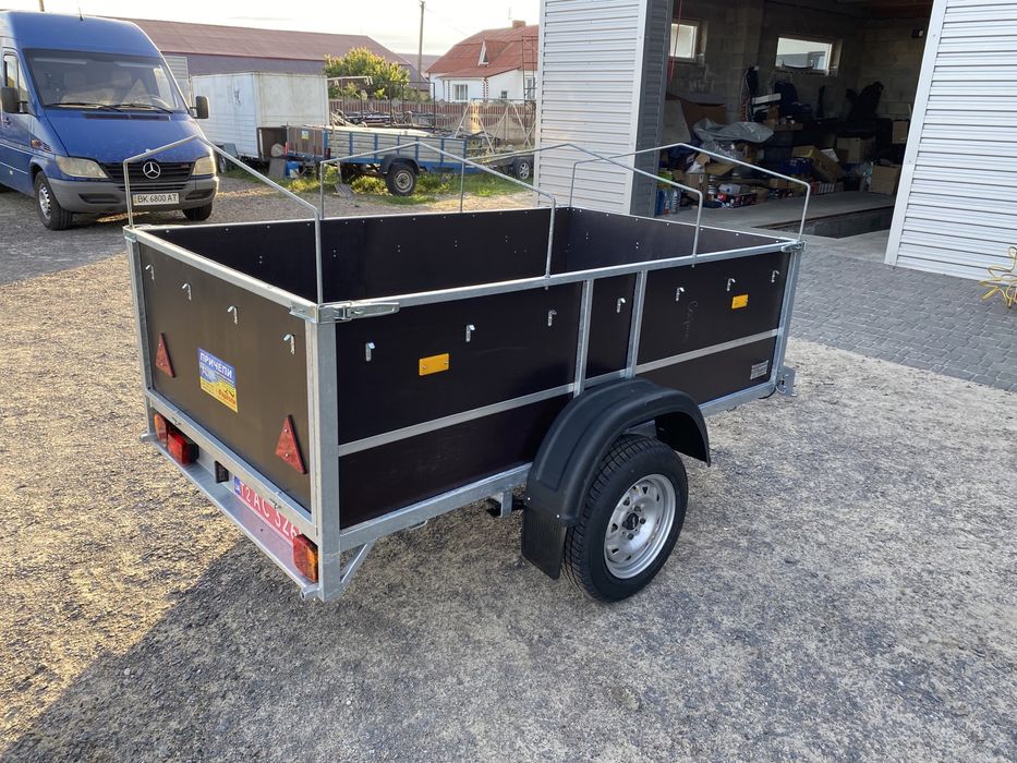 Новий ОЦИНКОВАНИЙ Легковий причіп Finland. В наявності!