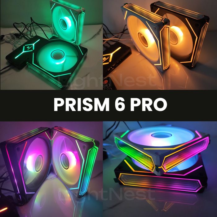 Кулер  Prism  PRO 120мм ARGB 4pin Вентилятори