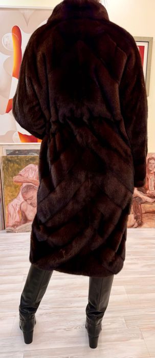 Шуба норкова розкішна