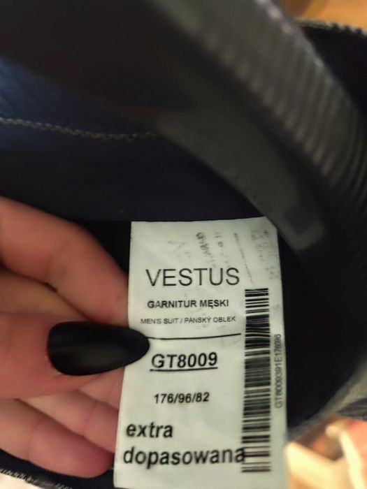 Garnitur męski ślubny