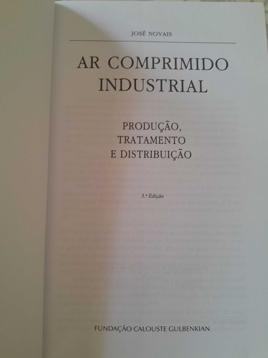 Ar Comprimido Industrial: produção tratamento e distribuição