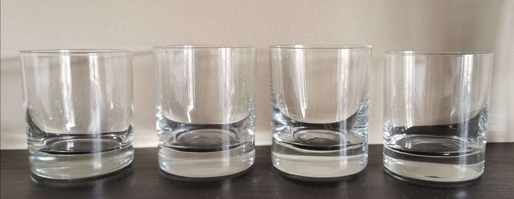 Szklanki do Whisky - grube dno.