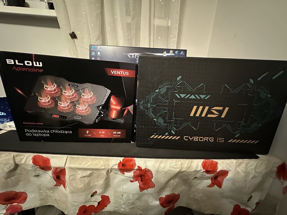 Laptopl gamingowy, MSI Cyborg 15 12VF, RTX 4060, I7-12650H, 32Gb, 2TB