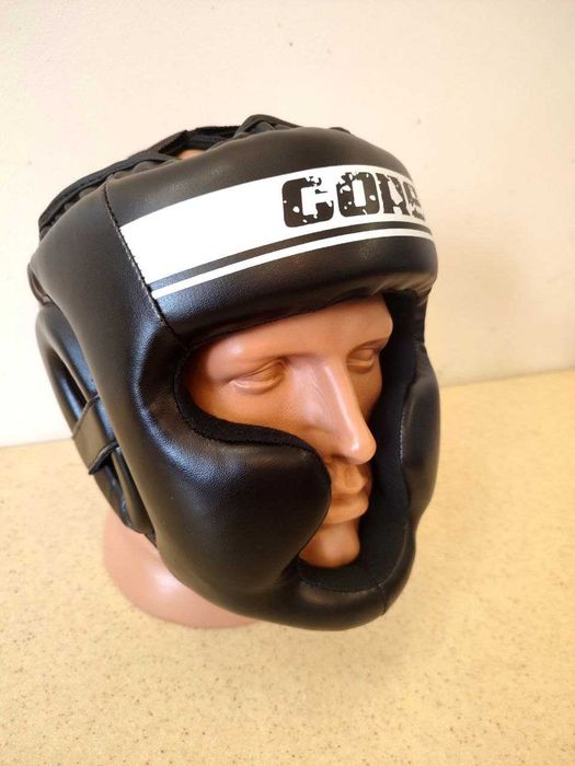 шолом боксерський шлем боксерский закрытый з повним захистом відкритий