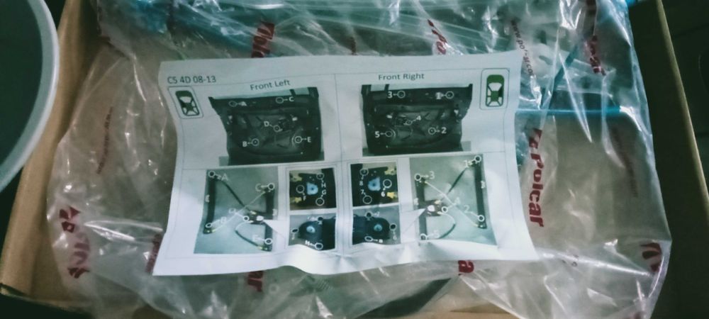 Calha Elevador Vidro Citroen C5