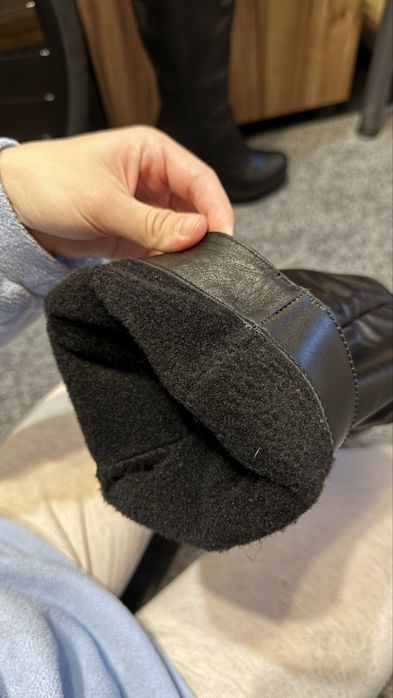 Sprzedam wysokie, skórzane kozaki za kolano 38