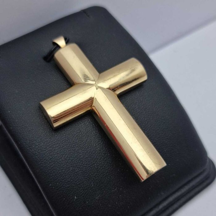 Masywna Złota Zawieszka Krzyż 585P 14K 14,54G