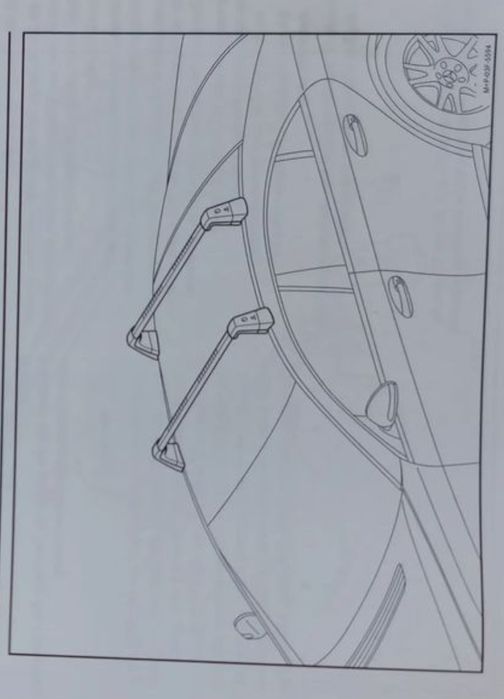 Barras de tejadilho Mercedes Benz.