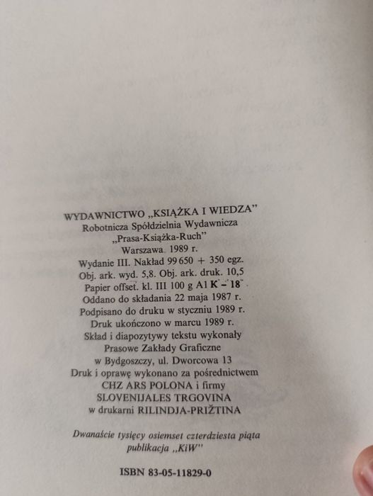 Książka,,Dziadek do orzechów ''autorstwa E.T.A. Hoffmann