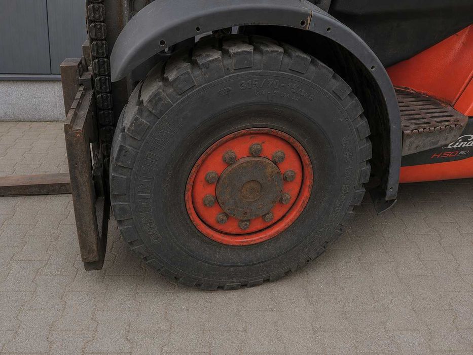 Wózek widłowy LINDE H50T – 2016 r.  - udźwig 5 ton - dodatkowe funkcje