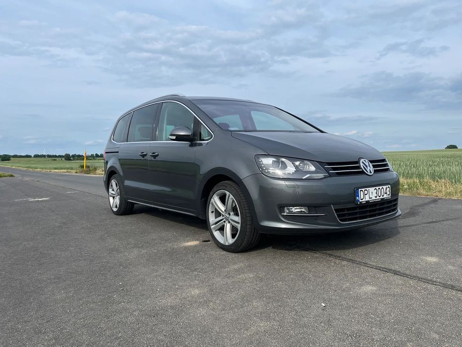 Volkswagen Sharan Volkswagen Sharan II 2.0 TDI Highline CFGB 170 KM DSG Serwis ASO