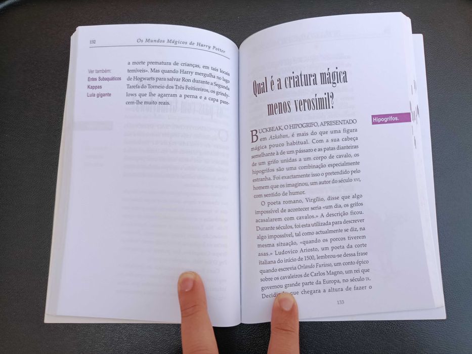 Livro "Os Mundos Mágicos de Harry Potter", David Colbert