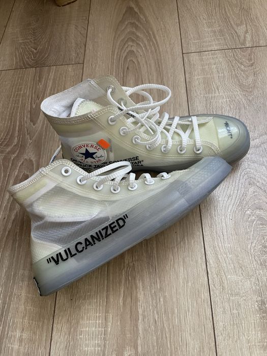 Converse off white