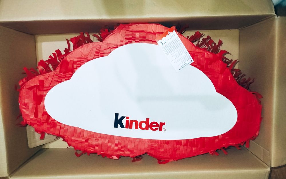 Piniata urodzinowa  kinder NOWA