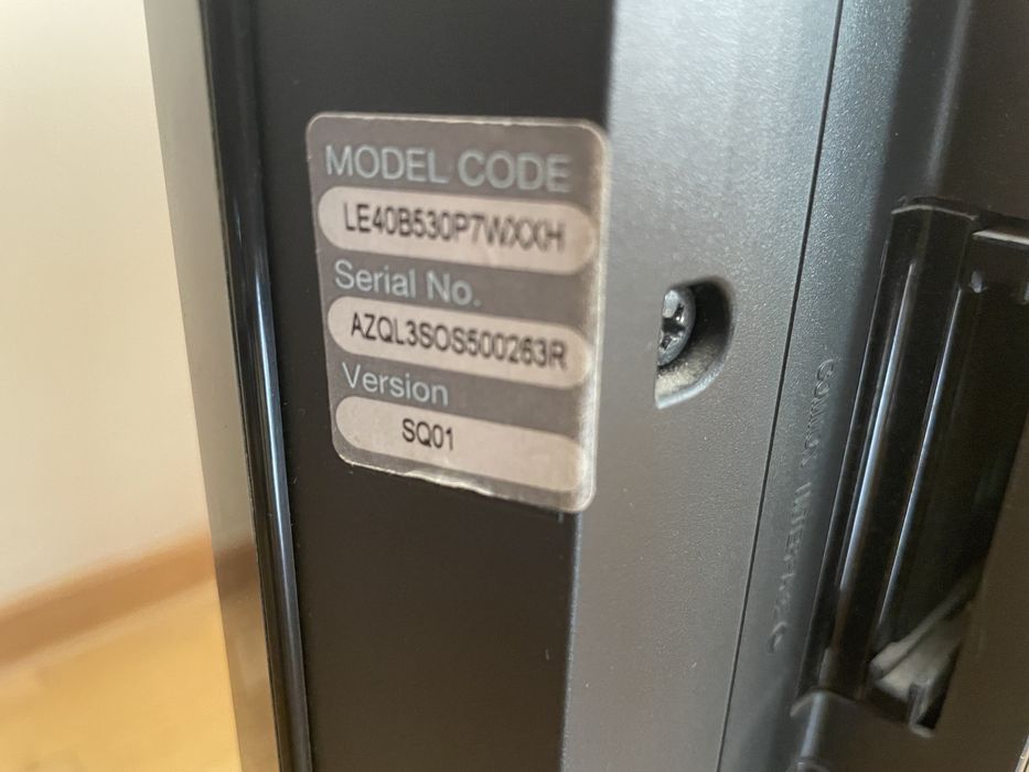 Sprzedam TV Samsung 40” USZKODZONY