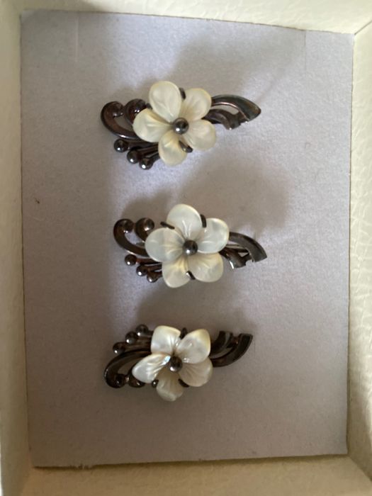 Сережки і підвіс срібло перламутр.