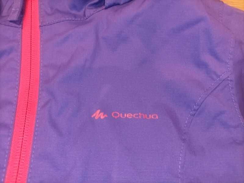 Kurtka wiatrówka dziecięca Quechua – rozmiar 140