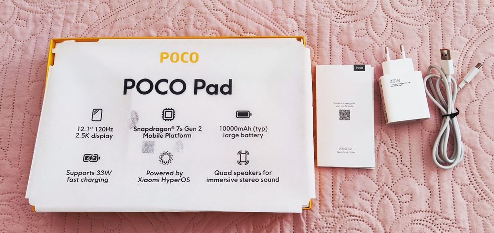 Xiaomi POCO Pad (8GB+8GB/256GB) Azul - 12.1" - Wi-Fi
