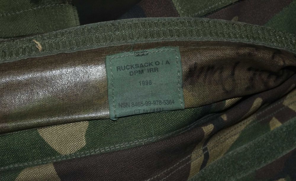 рюкзак армии Великобритании DPM Other Arms British черепаха Bergen