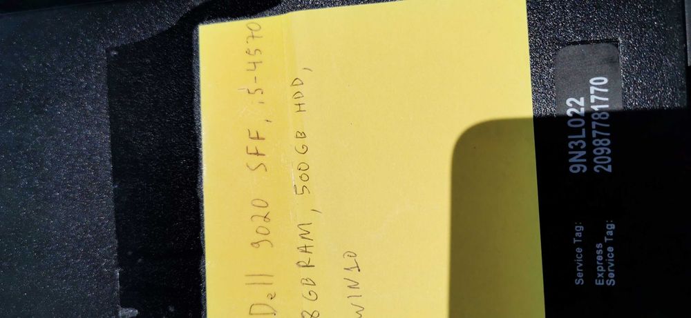 Tower PC  DELL 9020 SFF i5-4570