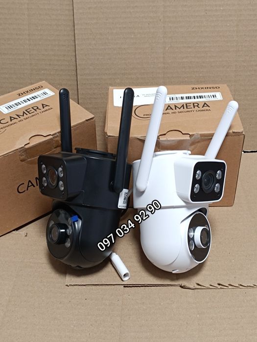 Камера відеоспостереження wifi, full hd,ip65,поворотна