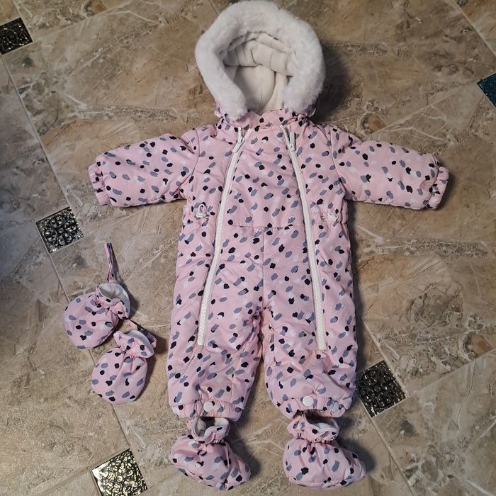 Зимовий комбенезон для дівчинки