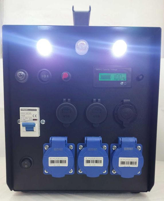 Мобільна зарядна станція LiFePo4 вироблено в Україні. Гарантія