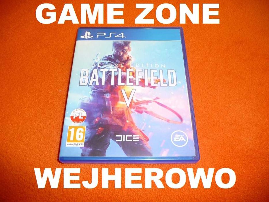 Battlefield 5 PS4 + Slim + Pro + PS5 = PŁYTA PL Wejherowo