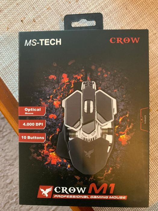 Мишка Crow M1 MS-TECH
