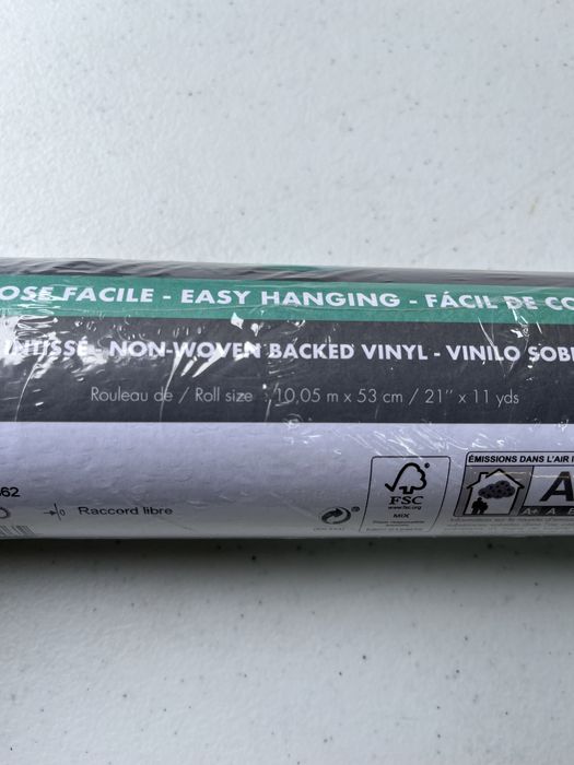 Papel Parede Caselio Azul espinhado