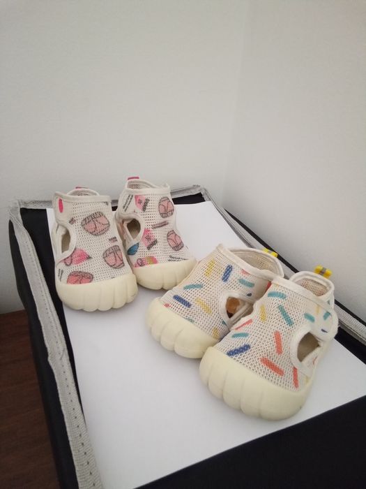 Sandálias barefoot menina n.18