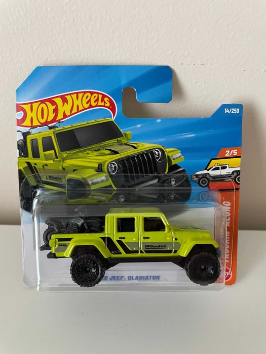 Hot Wheels ’20 Jeep Gladiator Green - Novo e Selado
