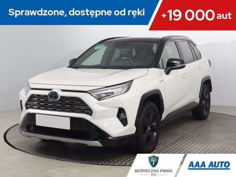Toyota RAV4 2.5 Hybrid Selection , Salon Polska, Serwis ASO, Automat, Skóra, Navi,