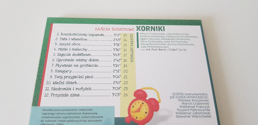 Nowe Korniki - Zajęcia dodatkowe [CD] folia