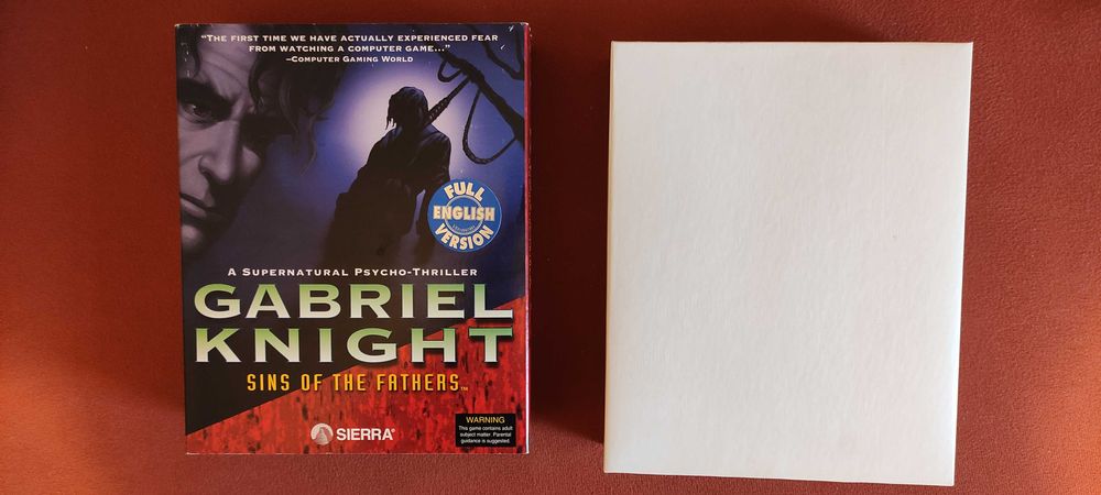 Gabriel Knight big box PC