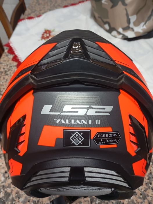 Capacete LS2 valient2 tamanho L