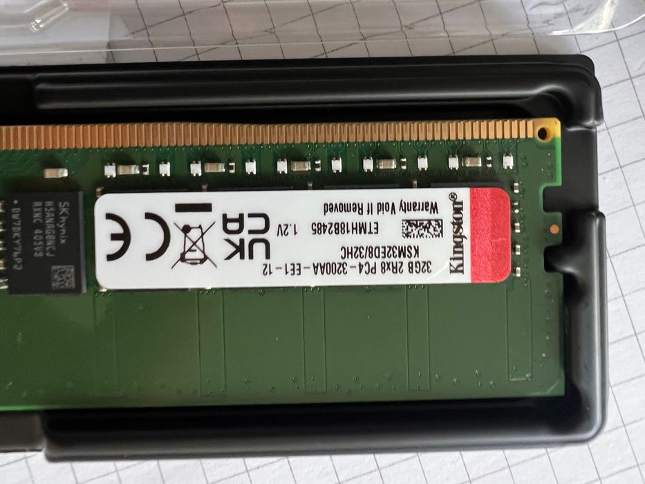 Оперативна Пам'ять для серверів Kingston 32 GB DDR4 3200 MHz