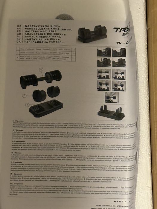 Trex sport hantel  TX - 012AB