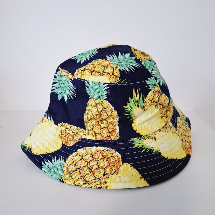 Bucket hat kapelusz ananasy