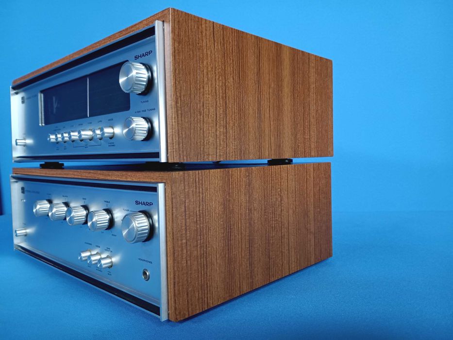 amplificador SHARP SM-510H e tuner SHARP ST-510H