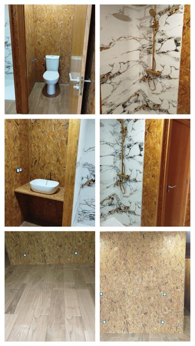 Obras gerais e remodelações. Capoto .  Reboco projetado . Pinturas