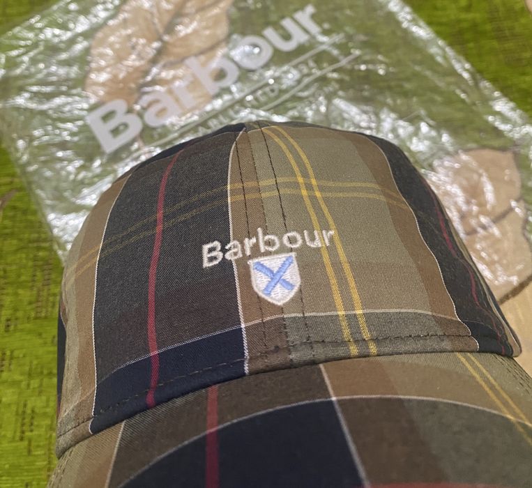 Barbour Tartan Cap Подарункова Кепка Оригінал Бейсболка