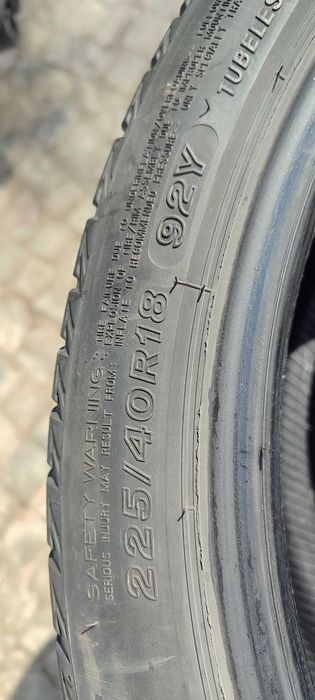 Pneus 225/40 r18 Bridgestone usados