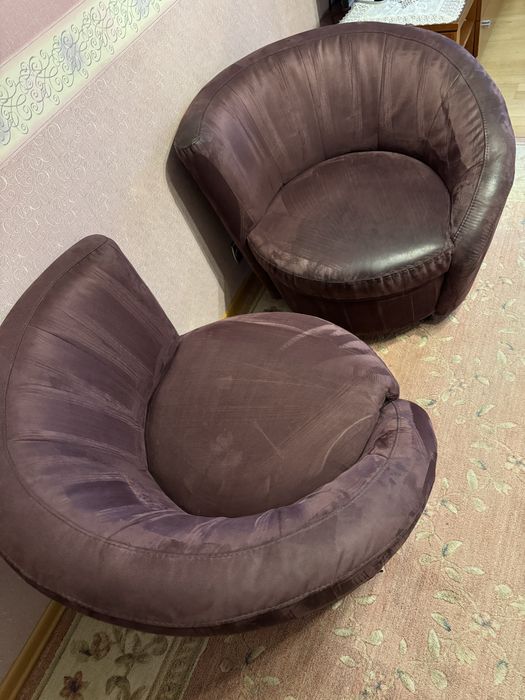 Fotele obracane sztuk 2
