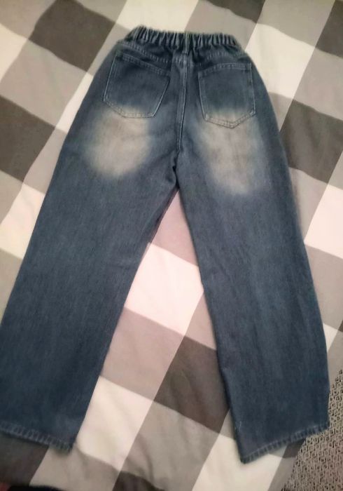 Jeansy dziewczęce wide leg Shein rozm. 12Y