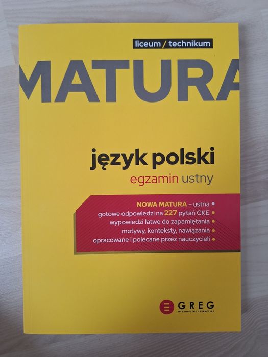 Matura z pytaniami ustnymi